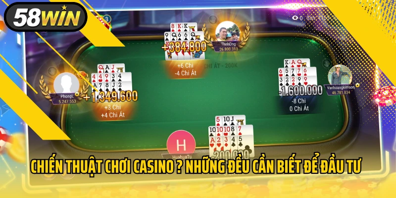 Chiến thuật chơi Casino ? những điều cần biết để đầu tư