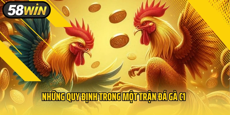 Những quy định trong một trận đá gà C1